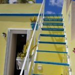 20.- Casa Pecesitos - Stairway to roof terrace