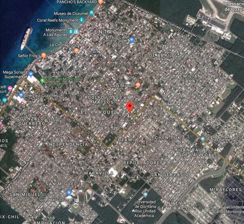 Lote Morelos x 60 Avenida - map